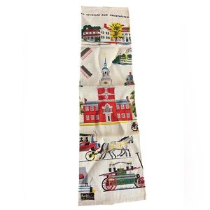 Kay Dee Designs Linen Tea Towel with Henry ford museum boxFI